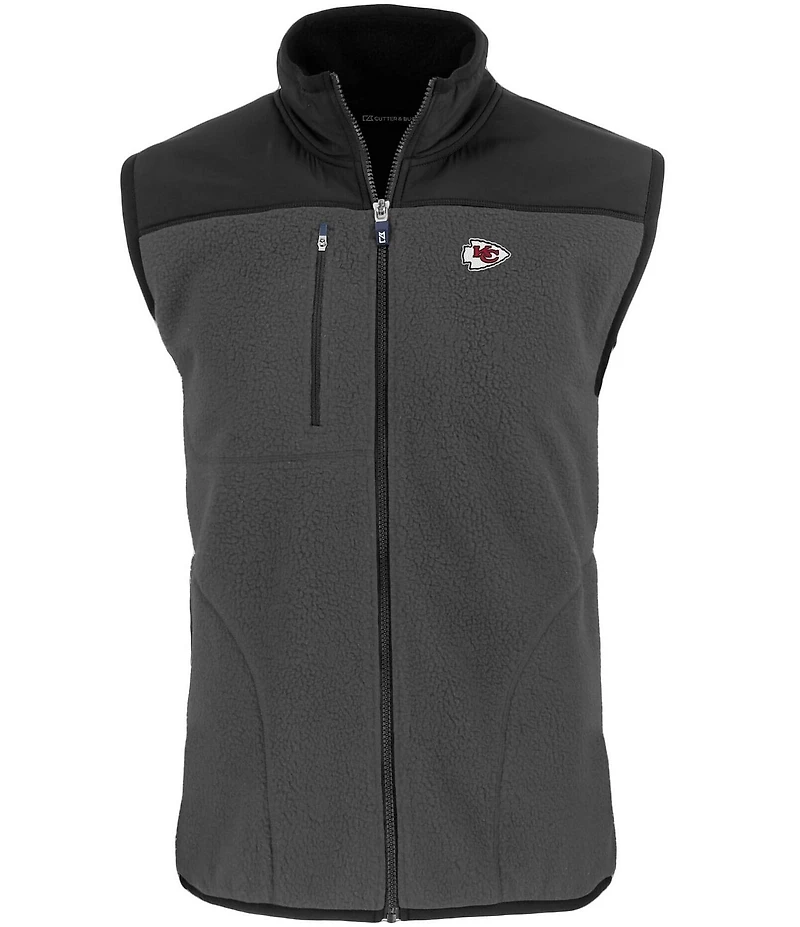 Cutter & Buck NFL AFC Cascade Eco Sherpa Fleece Vest