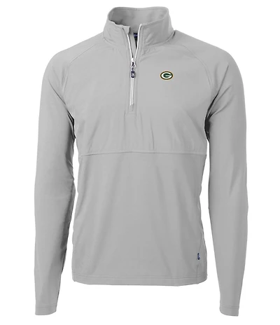 Cutter & Buck NFL NFC Adapt Eco Knit Stretch Hybrid Quarter-Zip Pullover