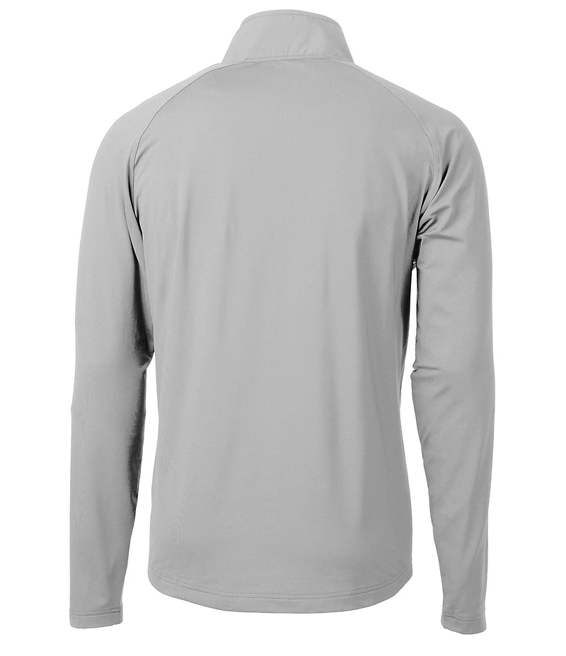 Cutter & Buck NFL NFC Adapt Eco Knit Stretch Hybrid Quarter-Zip Pullover