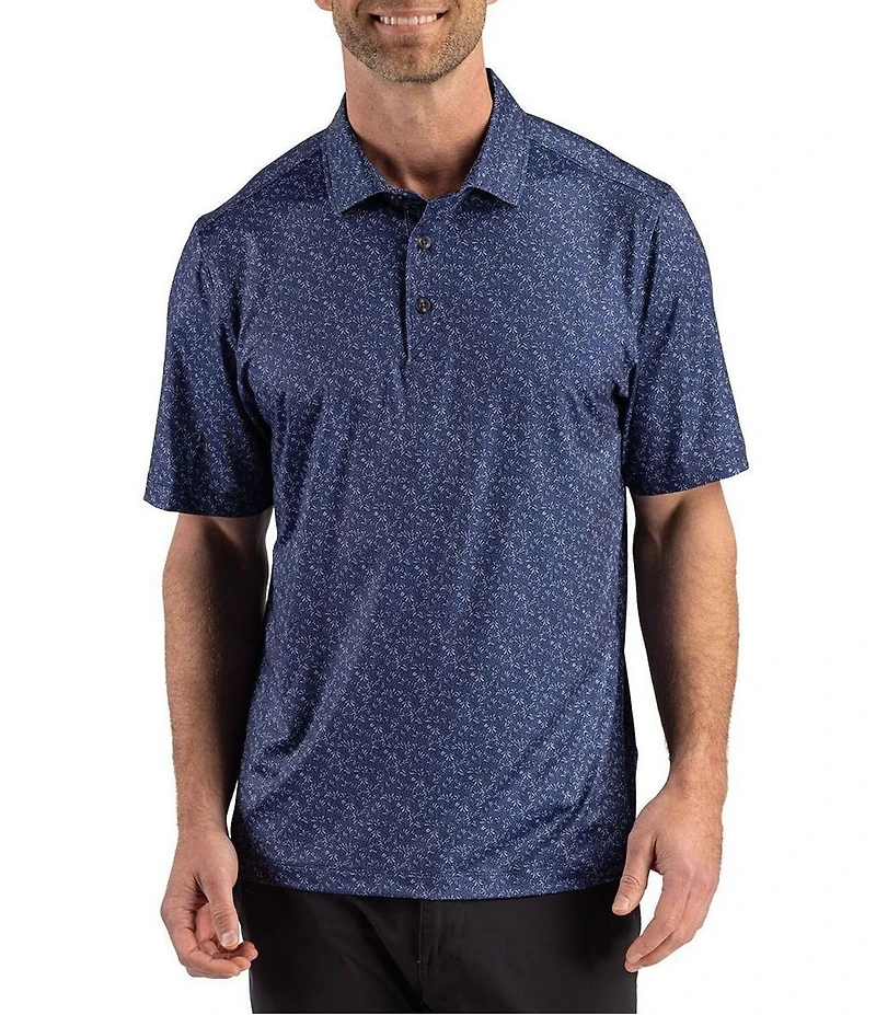 Cutter & Buck Pike Fern Print Polo