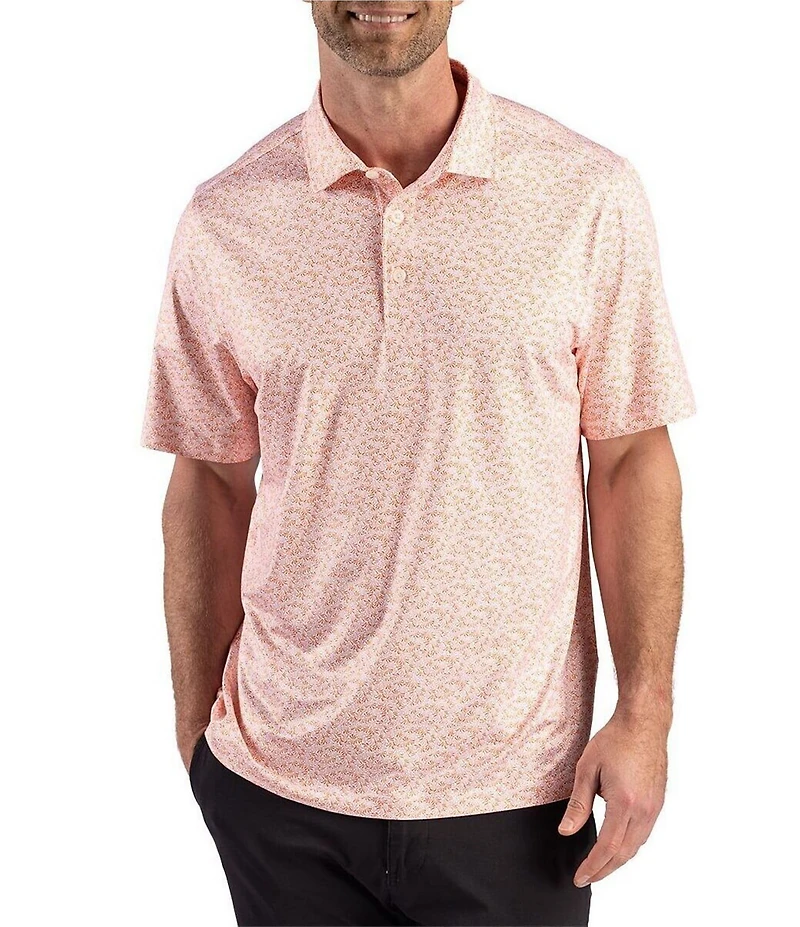 Cutter & Buck Pike Fern Print Polo