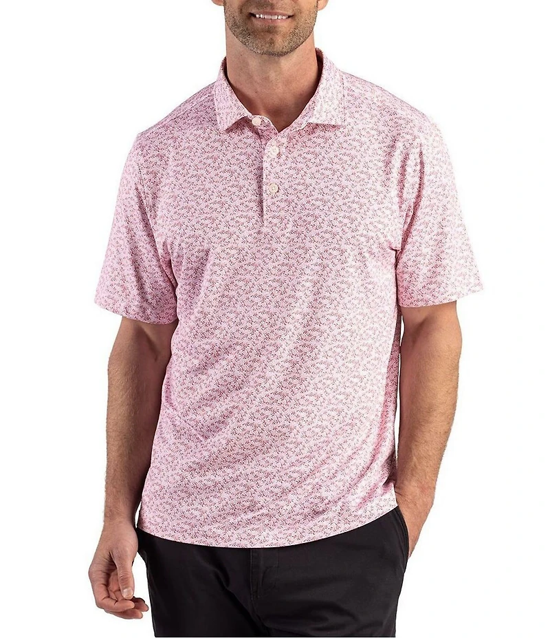 Cutter & Buck Pike Fern Print Polo