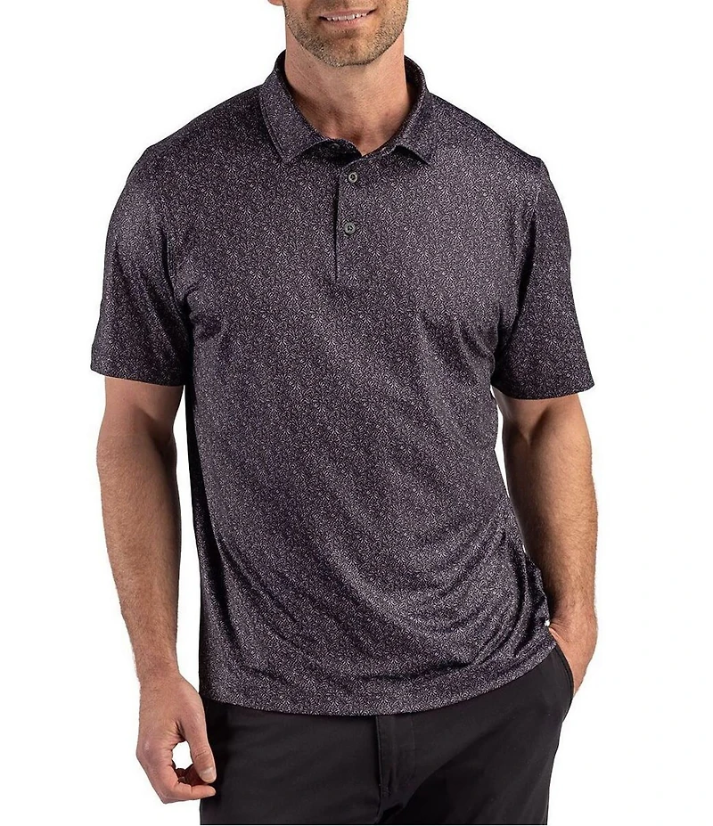 Cutter & Buck Pike Fern Print Polo