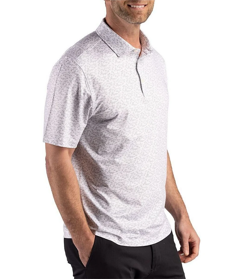 Cutter & Buck Pike Fern Print Polo