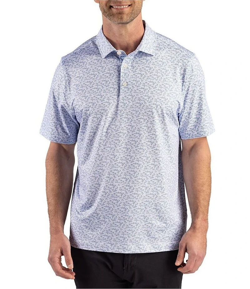 Cutter & Buck Pike Fern Print Polo