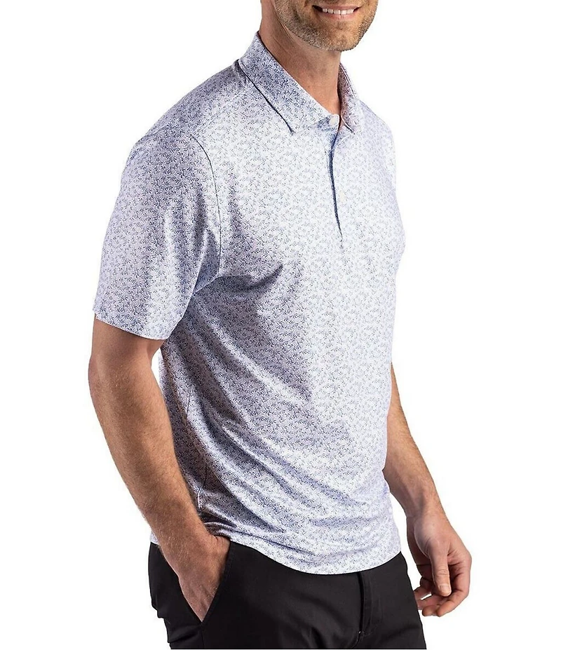 Cutter & Buck Pike Fern Print Polo