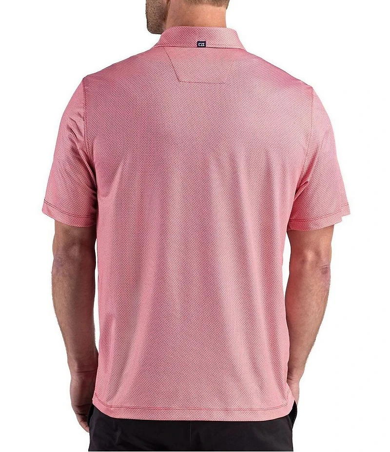 Cutter & Buck Pike Lattice Polo Recycled Lattice Print Polo