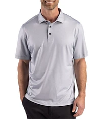 Cutter & Buck Pike Lattice Polo Recycled Lattice Print Polo