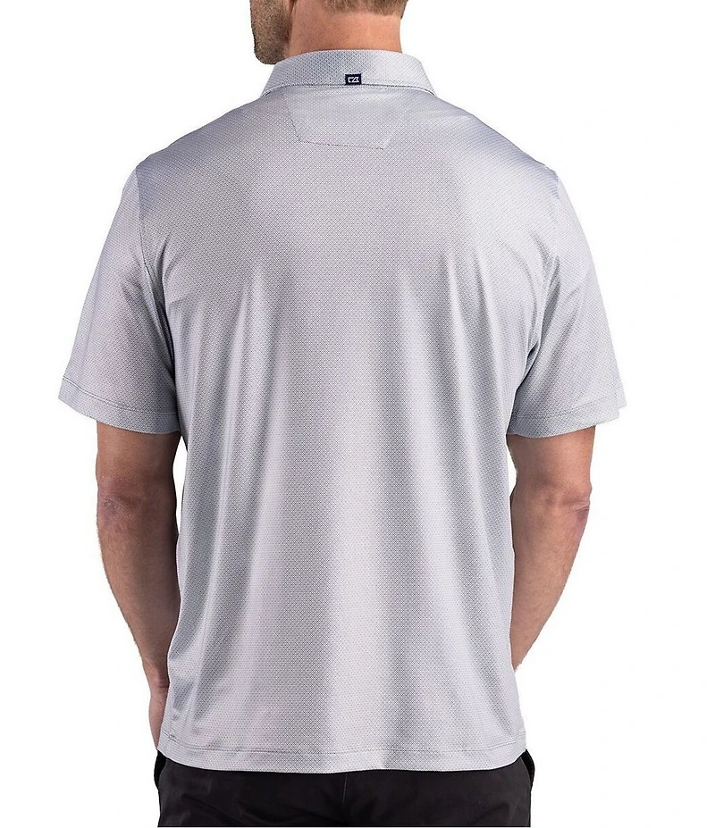 Cutter & Buck Pike Lattice Polo Recycled Lattice Print Polo