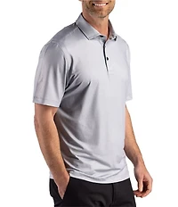Cutter & Buck Pike Lattice Polo Recycled Lattice Print Polo