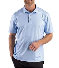 Cutter & Buck Pike Lattice Polo Recycled Lattice Print Polo