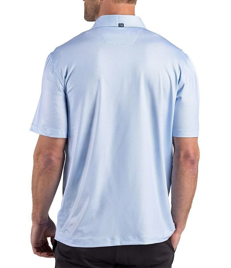 Cutter & Buck Pike Lattice Polo Recycled Lattice Print Polo