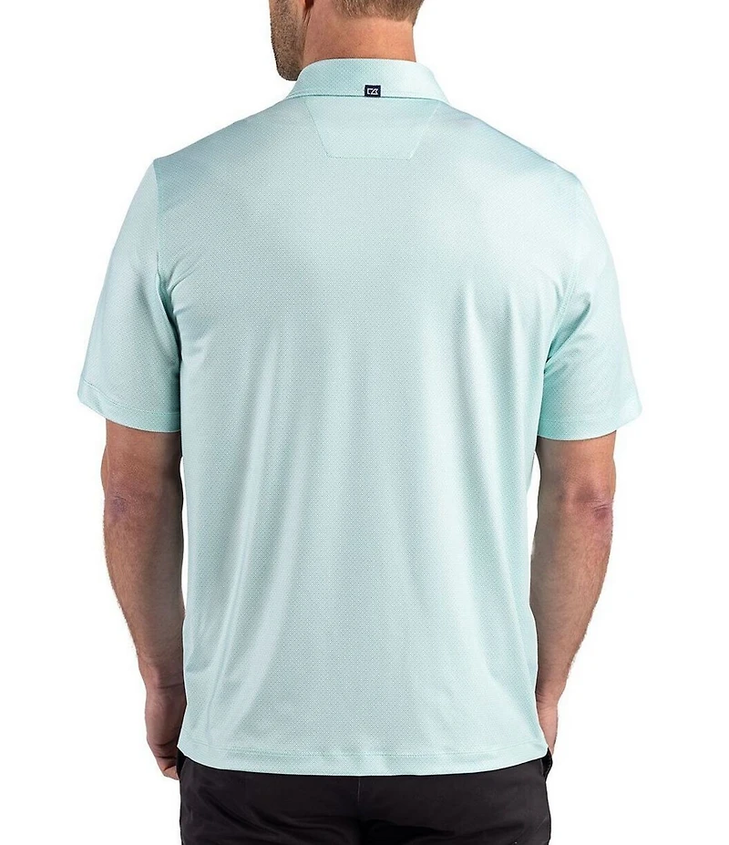 Cutter & Buck Pike Lattice Polo Recycled Lattice Print Polo