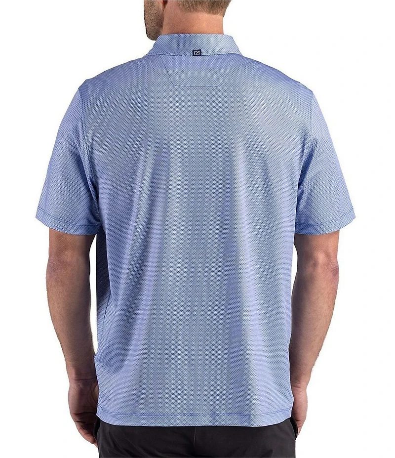 Cutter & Buck Pike Lattice Polo Recycled Lattice Print Polo