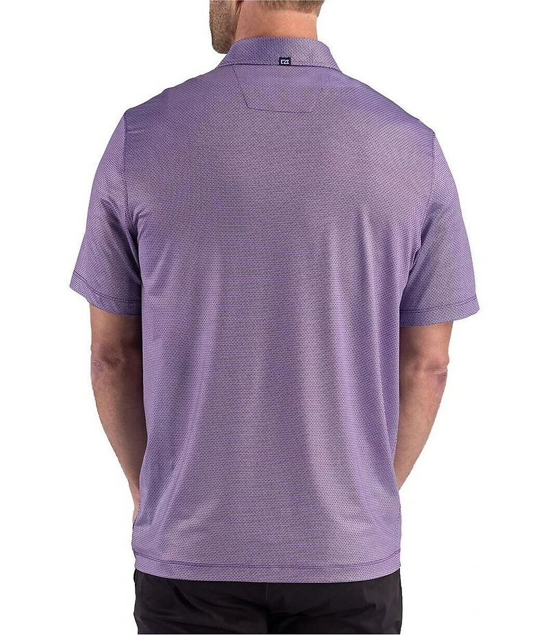 Cutter & Buck Pike Lattice Polo Recycled Lattice Print Polo