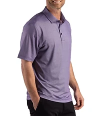 Cutter & Buck Pike Lattice Polo Recycled Lattice Print Polo