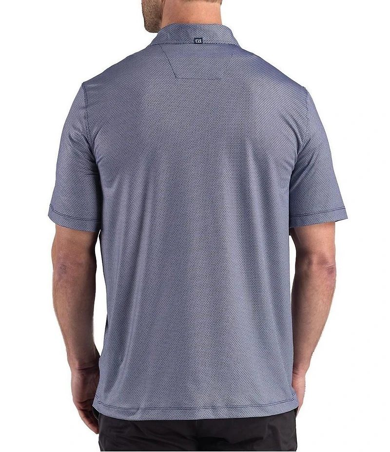 Cutter & Buck Pike Lattice Polo Recycled Lattice Print Polo