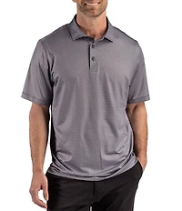Cutter & Buck Pike Lattice Polo Recycled Lattice Print Polo