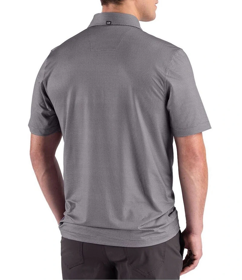 Cutter & Buck Pike Lattice Polo Recycled Lattice Print Polo