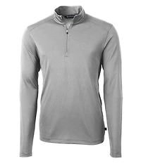 Cutter & Buck Virtue Eco Pique Long-Sleeve Quarter-Zip Pullover