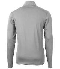 Cutter & Buck Virtue Eco Pique Long-Sleeve Quarter-Zip Pullover