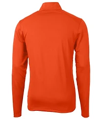Cutter & Buck Virtue Eco Pique Long-Sleeve Quarter-Zip Pullover