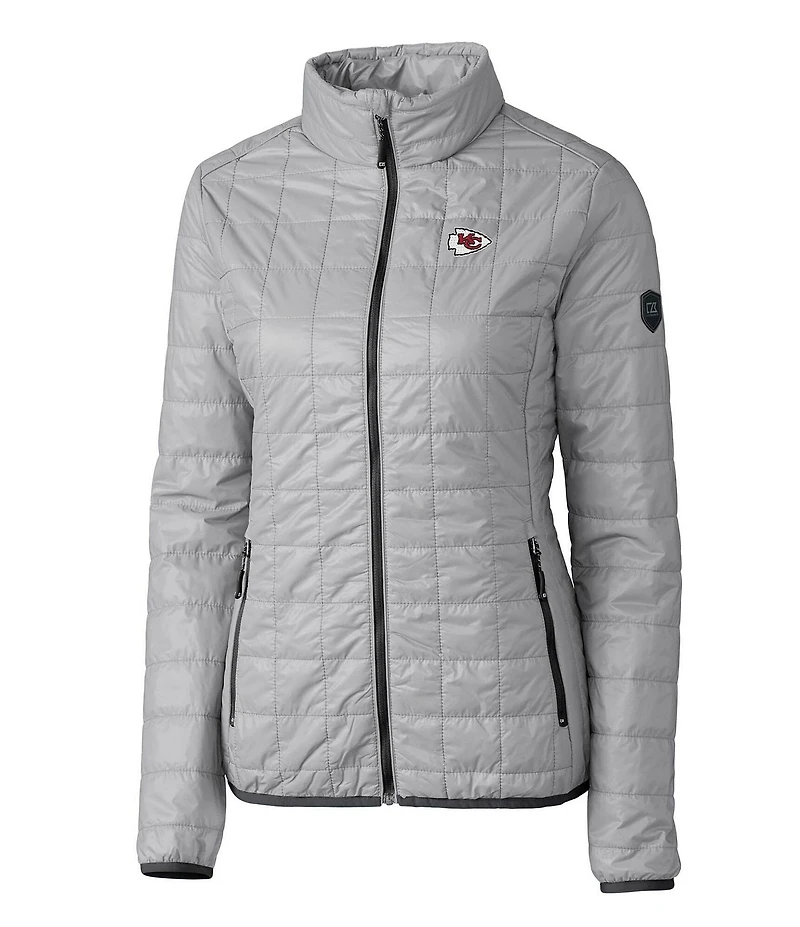 Cutter & Buck Women's NFL AFC Rainier Primaloft® Eco Insulated Full-Zip Puffer Jacket