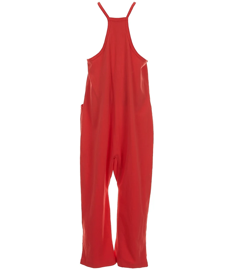 Chelsea & Violet Big Girls Sleeveless Pocketed Jumpsuit