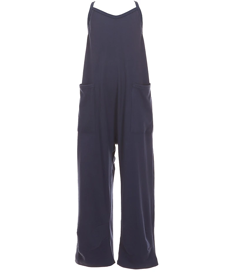 Chelsea & Violet Big Girls Sleeveless Pocketed Jumpsuit