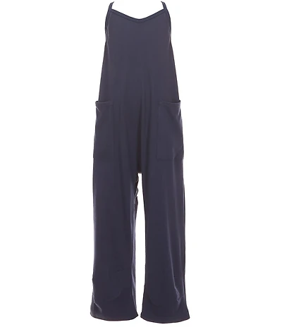 Chelsea & Violet Big Girls Sleeveless Pocketed Jumpsuit