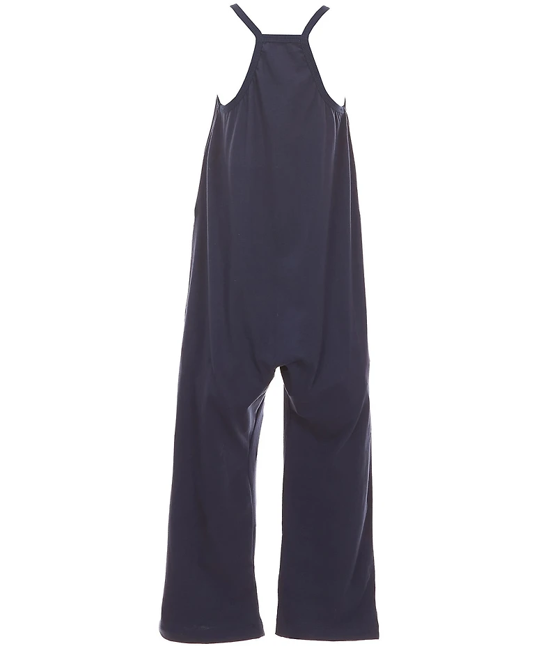 Chelsea & Violet Big Girls Sleeveless Pocketed Jumpsuit