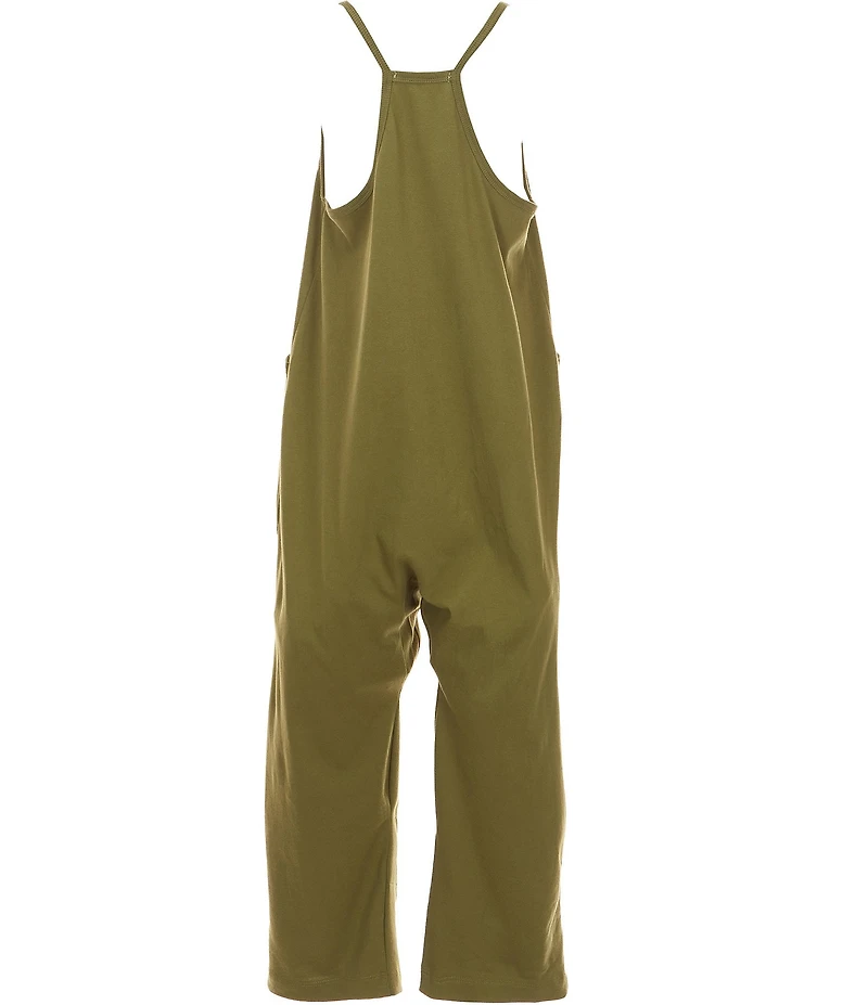 Chelsea & Violet Big Girls Sleeveless Pocketed Jumpsuit