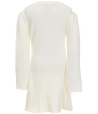 Chelsea & Violet Big Girls Rhinestone Sweater Dress