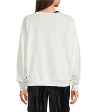 C&V Chelsea & Violet Bow Graphic Sweatshirt