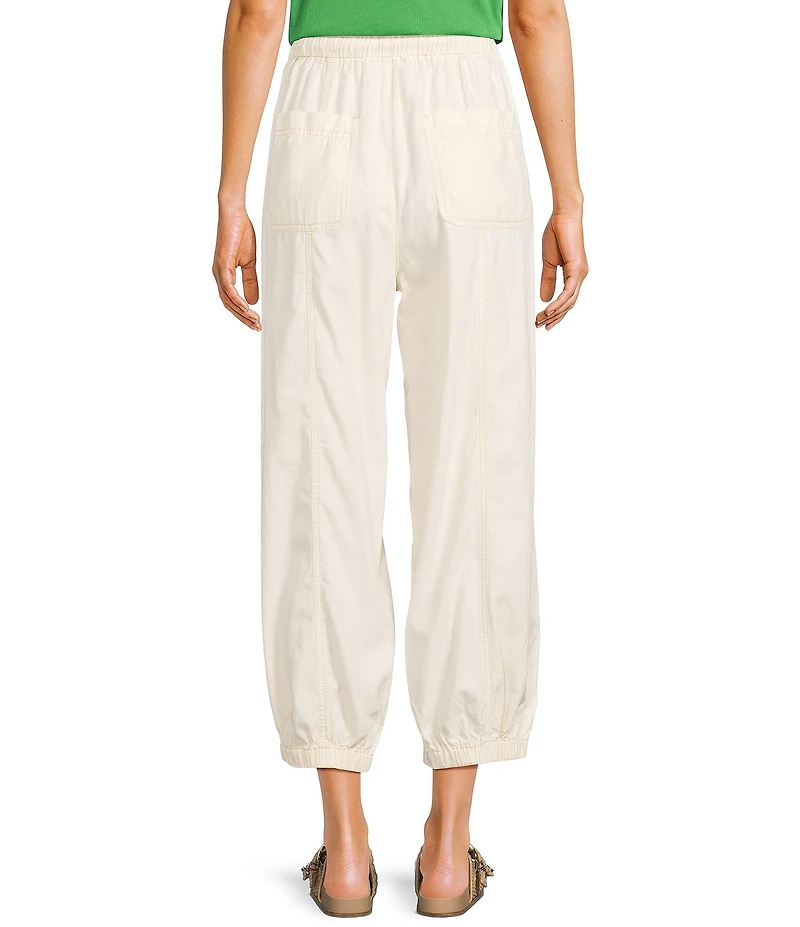 C&V Chelsea & Violet Chambray Woven Joggers