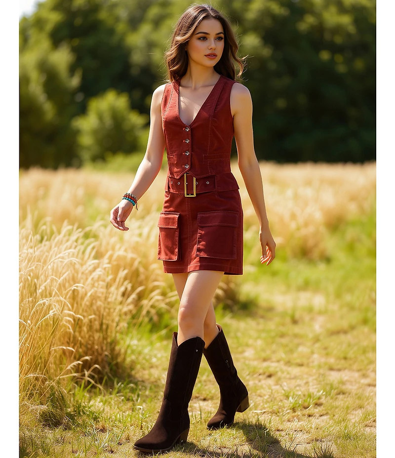 C&V Chelsea & Violet Coordinating Corduroy Vest