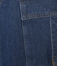 C&V Chelsea & Violet Coordinating Denim Cargo Skirt