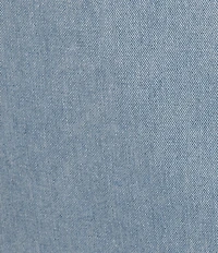C&V Chelsea & Violet Eyelet Hem Coordinating Denim Mini Skirt