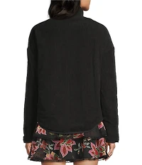 C&V Chelsea & Violet Floral Printed Quilted Jacket