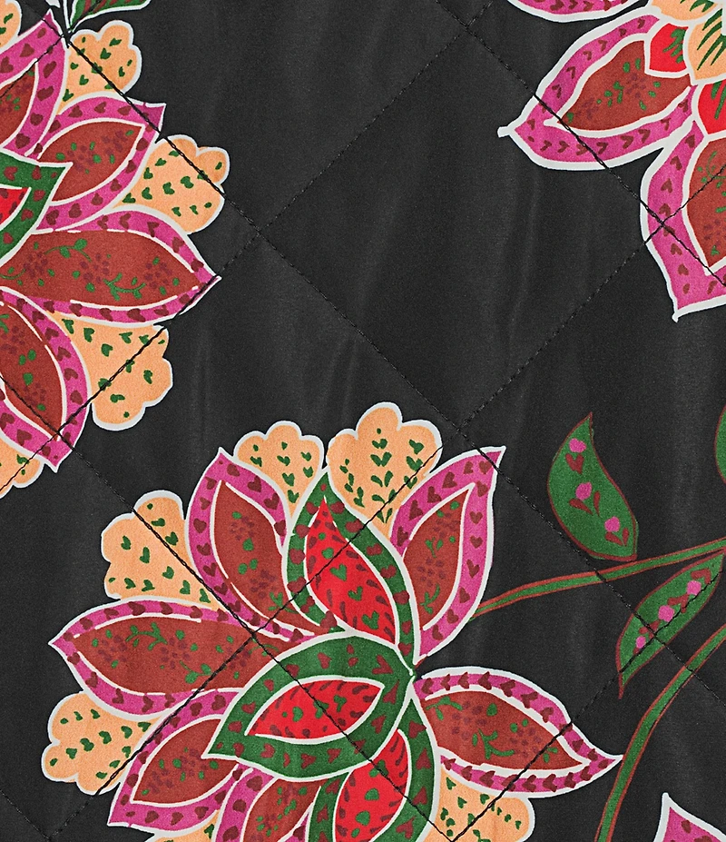 C&V Chelsea & Violet Floral Printed Quilted Jacket