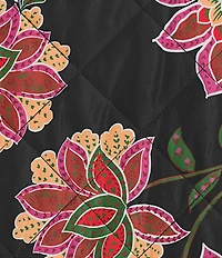 C&V Chelsea & Violet Floral Printed Quilted Jacket