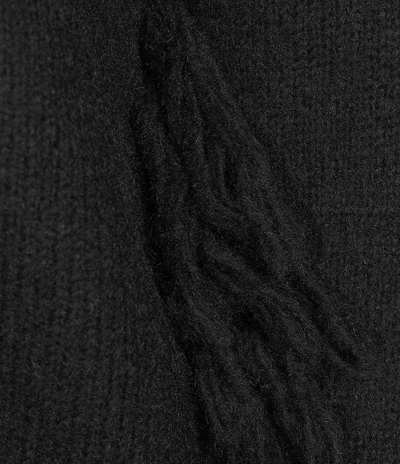 C&V Chelsea & Violet Fringe Long Sleeve Sweater