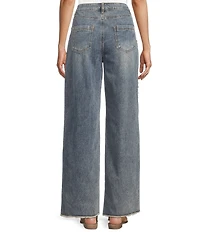 C&V Chelsea & Violet Full Length Stud Jeans