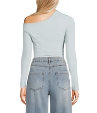 C&V Chelsea & Violet Long Sleeve Off-The-Shoulder Bodysuit