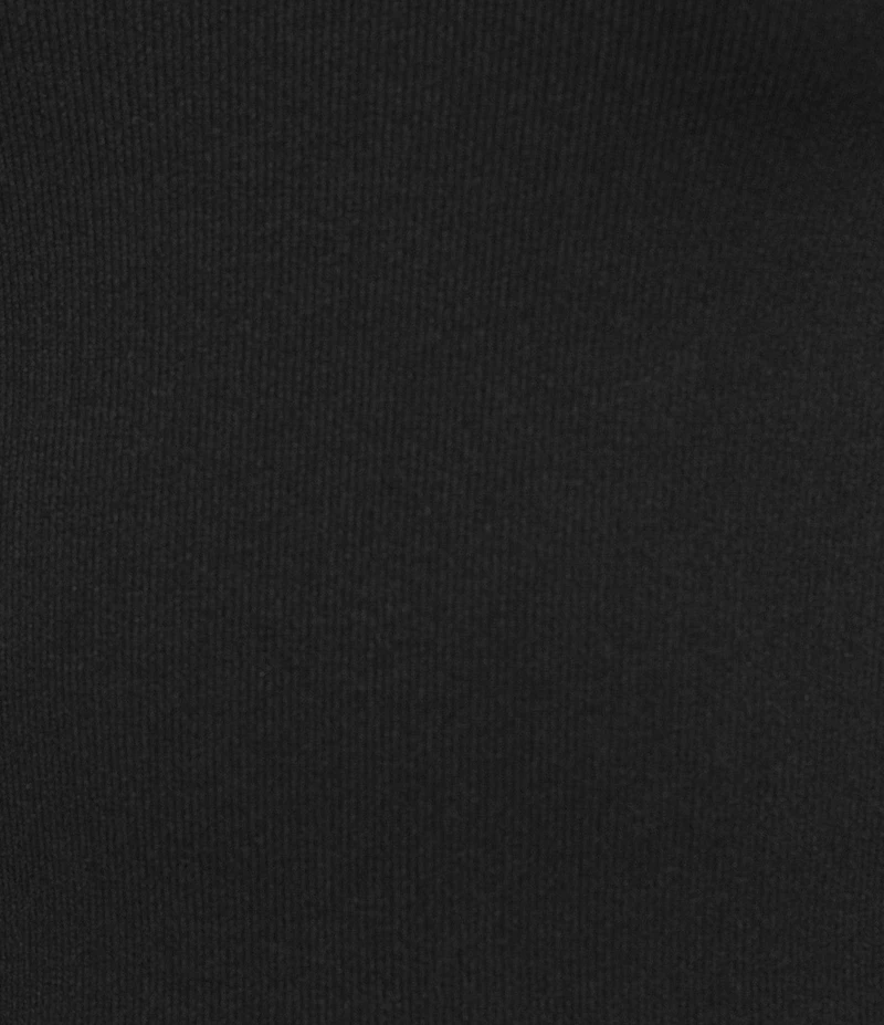 C&V Chelsea & Violet Mock Neck Seamless Knit Crop Top