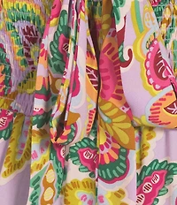 C&V Chelsea & Violet Paisley Printed Halter Midi Dress