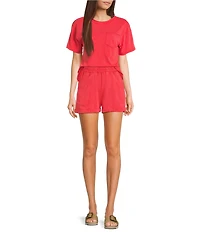 C&V Chelsea & Violet Pull On Coordinating Shorts