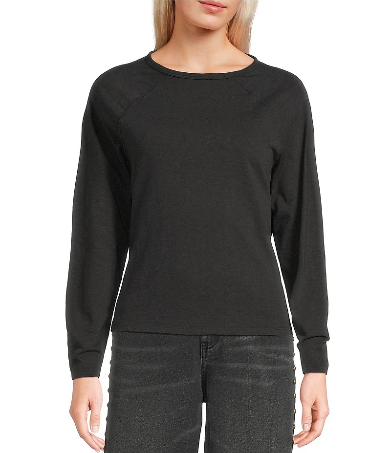 C&V Chelsea & Violet Raglan Sleeve Top