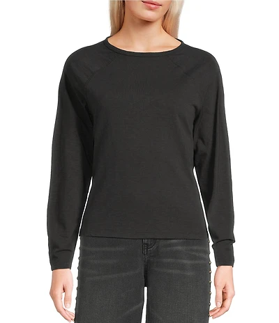 C&V Chelsea & Violet Raglan Sleeve Top