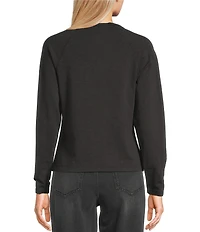 C&V Chelsea & Violet Raglan Sleeve Top